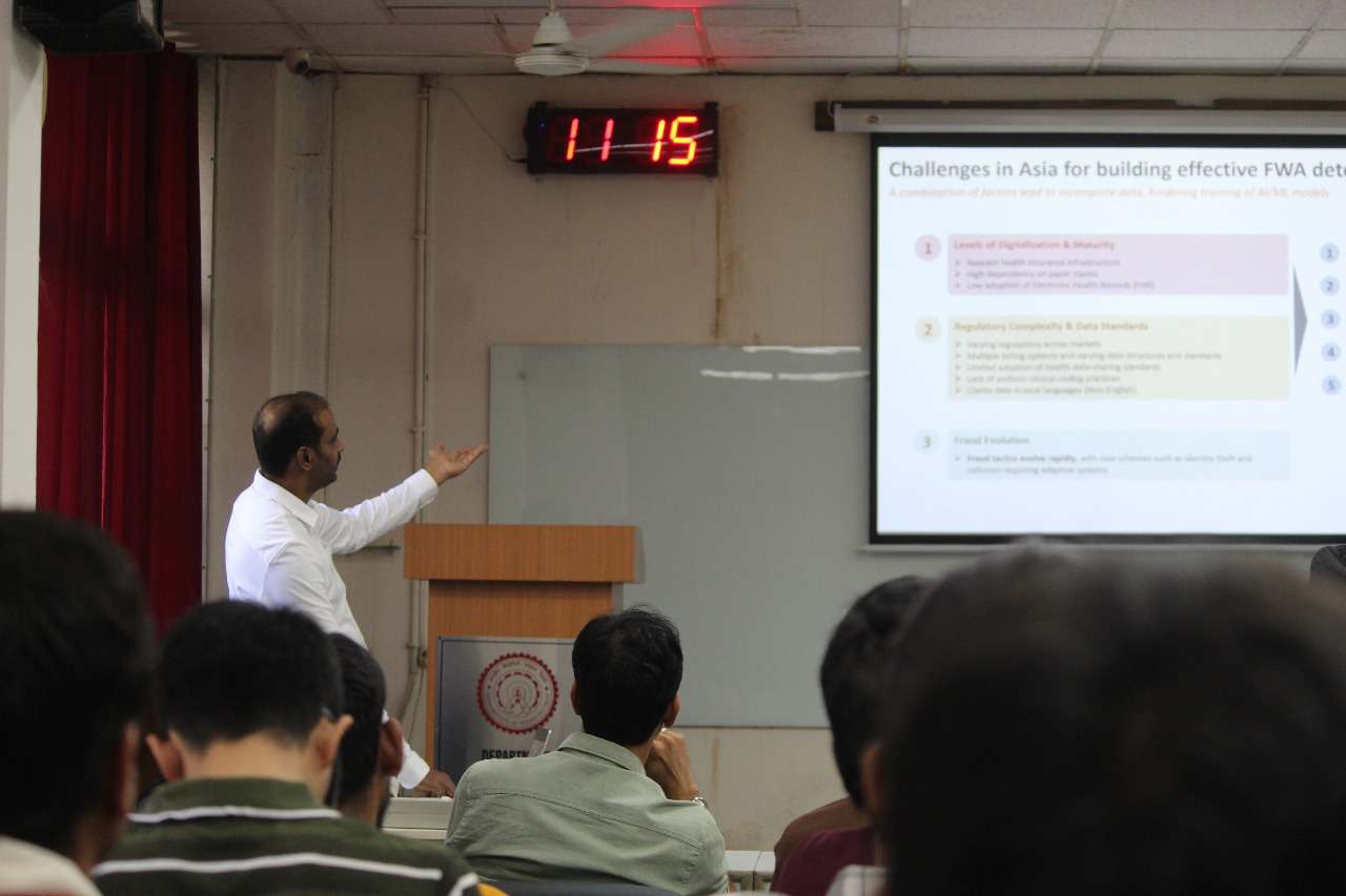 Dr. Boli Chen presenting